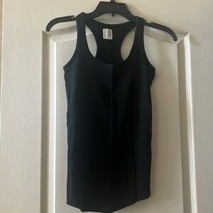 Zara Black Racerback Tank Top